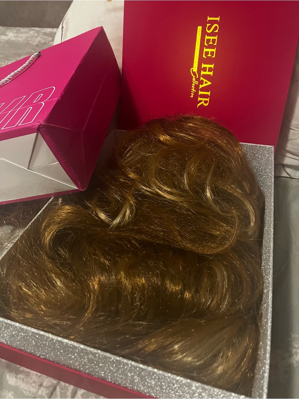 SEE HAIR Princess Luxury Wig | Long Wavy Honey Blonde/Light Brown Wig OG Box